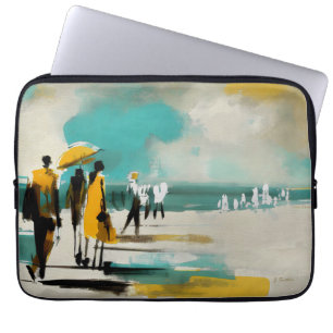 Capa Para Notebook Passeio Ensolarado – Figuras Abstratas em Luz Aber