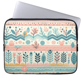 Capa Para Notebook Pastel Floral Bolsa de laptop