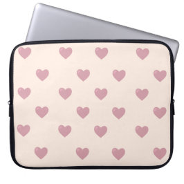 Capa Para Notebook Pastel Love Hearts