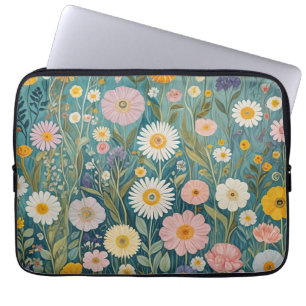 Capa Para Notebook Pastel Meadow Bliss