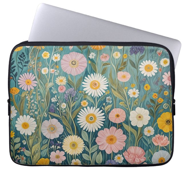 Capa Para Notebook Pastel Meadow Bliss (Frente)