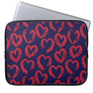Capa Para Notebook Pat sem costura do dia do Namorados em forma de Ma