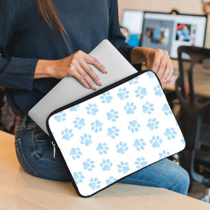 Capa Para Notebook patas de rabo, patas de cão, patas azuis de bebê