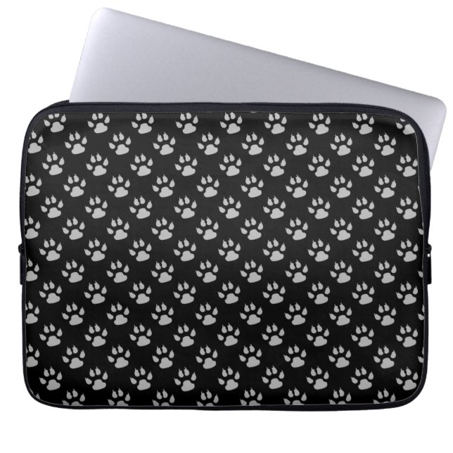 Capa Para Notebook patas para cães (Frente)