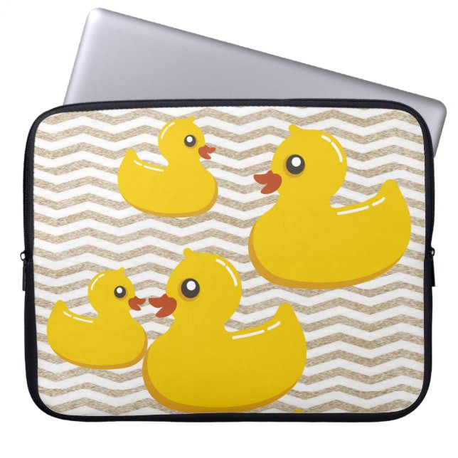 Capa Para Notebook Pato bolsa de laptop (Frente)