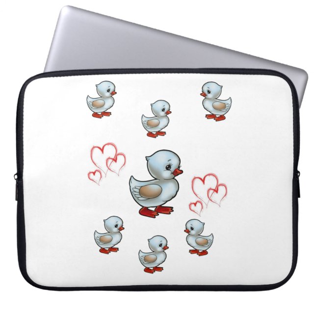 Capa Para Notebook Pato bolsa de laptop (Frente)