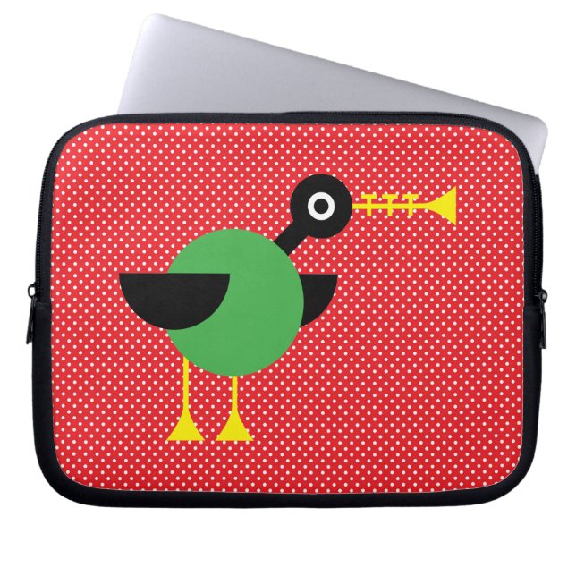 Capa Para Notebook Pato da trombeta (Frente)