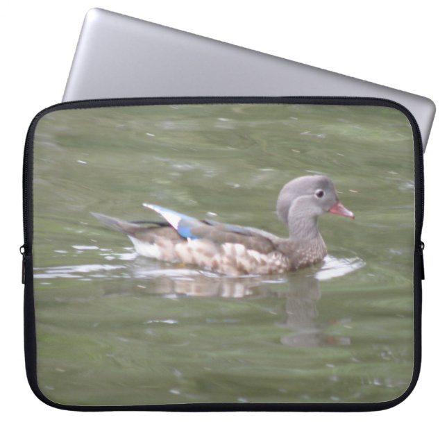 Capa Para Notebook Pato no Lago Laptop Bag (Frente)