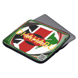 Capa Para Notebook Patrimônio do Quênia: Dhahabu (Ouro/Riqueza) Perso
