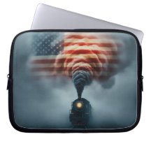 Patriotic Neoprene Laptop Sleeve 