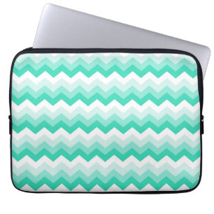 Capa Para Notebook Patrulha Zigzag (turquesa, com en groen)