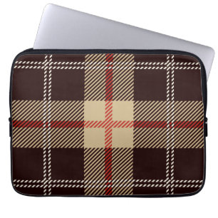 Capa Para Notebook Patternl Na moda Scottish Geométrico Vintage