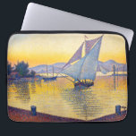 Capa Para Notebook Paul Signac - A Porta do Sunset, Opus 236<br><div class="desc">The Port at Sunset, Opus 236 (Santo-Tropez) / Le Port au soleil couchant, Opus 236 (Santo-Tropez) - Paul Signac, Oil on Canvas, 1892</div>
