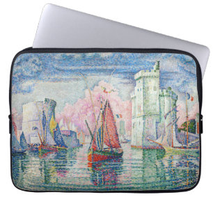 Capa Para Notebook Paul Signac - Entrada de La Rochelle Harbor