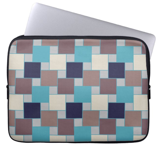 Capa Para Notebook Pavão na praia (Frente)