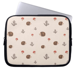 Capa Para Notebook Pavimento e Padrões para Cogumelos
