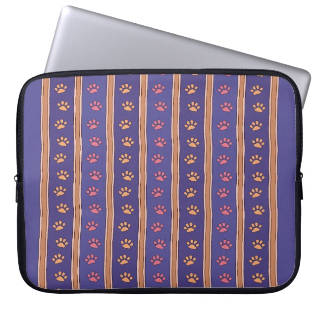 Capa Para Notebook Pawprint Pattern (Frente)