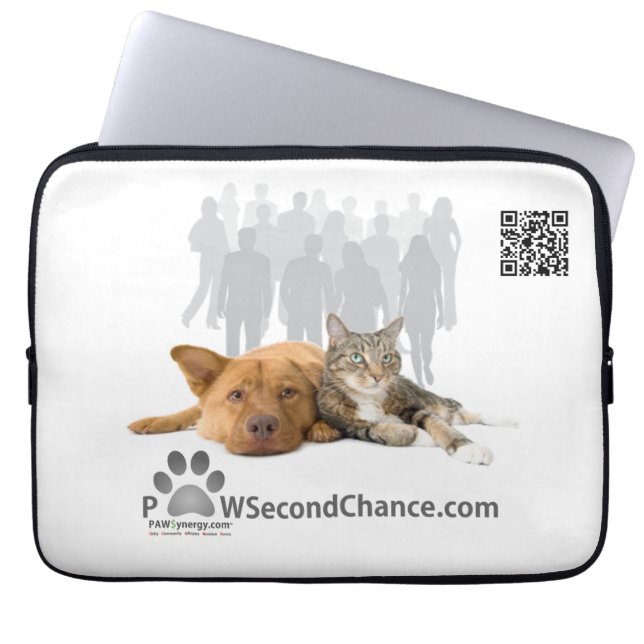 Capa Para Notebook PAWSecondChance - Bolsa de laptop 13" (Frente)
