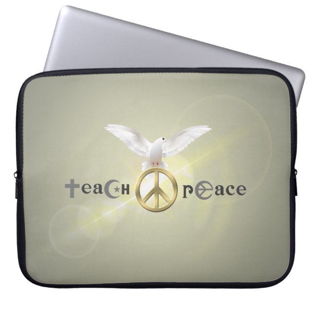 Capa Para Notebook Paz de Ensino | 15" (Frente)