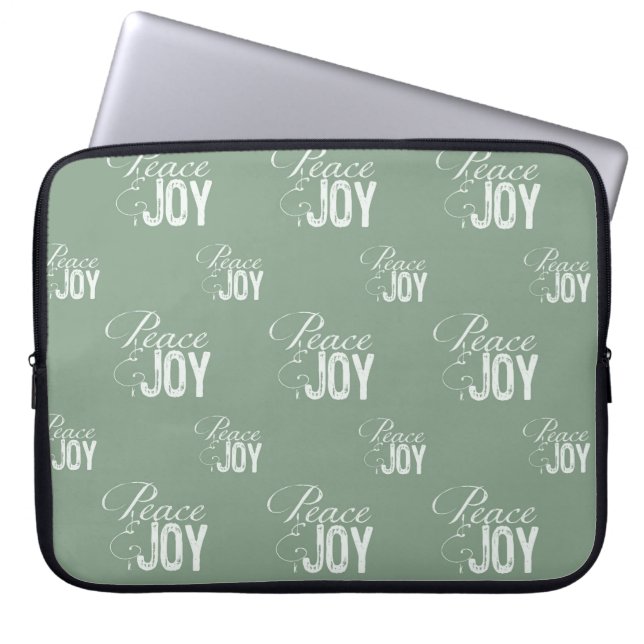 Capa Para Notebook Paz Verde e Joy (Frente)
