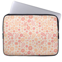 Capa Para Notebook Peach Airy Wildflower Meadow Standard