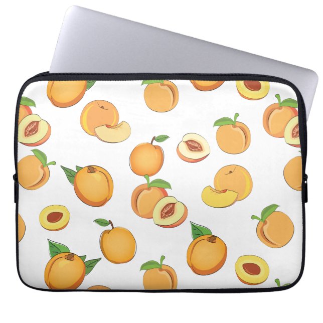 Capa Para Notebook Peach Pattern (Frente)