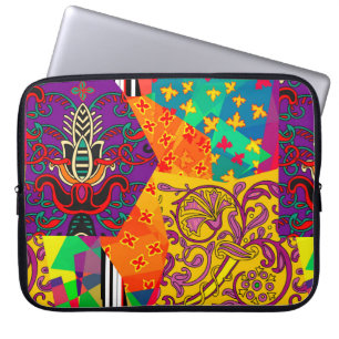 Capa Para Notebook Peça festiva em índio, turco, italiano, por