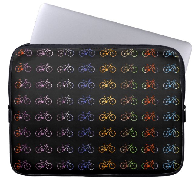 Capa Para Notebook pedalada bicicleta ciclista (Frente)
