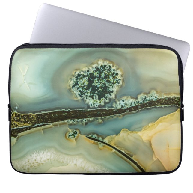 Capa Para Notebook pedra dentro a semirprecioso (Frente)