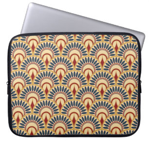 Capa Para Notebook Peixe-Motif Egípcio Espalha-Se Sem-Padrões