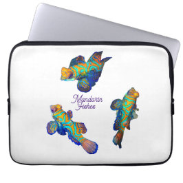 Capa Para Notebook Peixes Mandarin