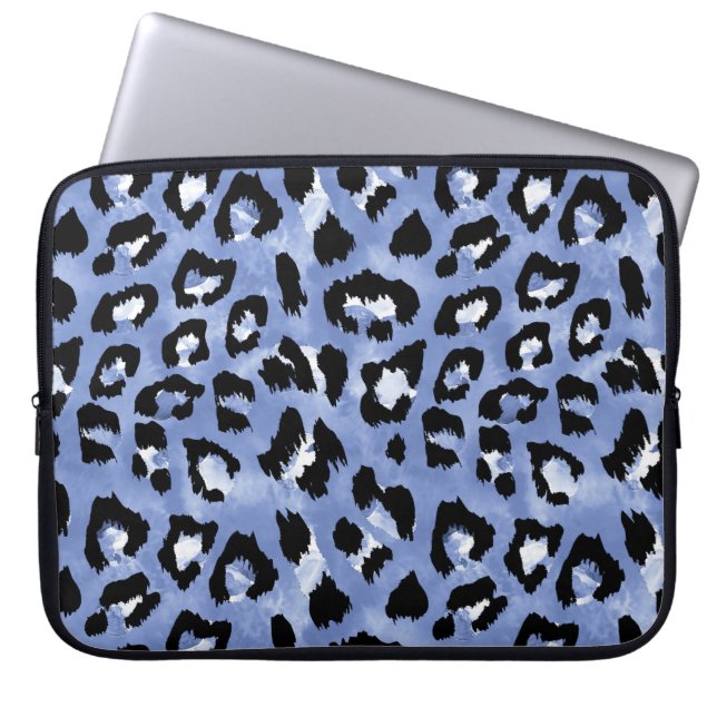 Capa Para Notebook Pele Animal Allure: Watercolor Leopard (Frente)
