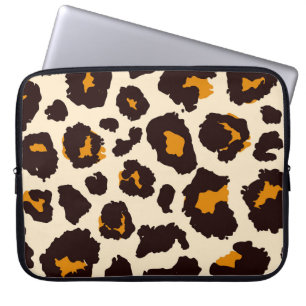Capa Para Notebook Pele Chita, Textura Impressa De Animais.