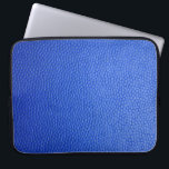 Capa Para Notebook Pele de pele de couro azul<br><div class="desc">Pele de pele de couro azul</div>