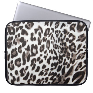 Capa Para Notebook Pele do leopardo de neve