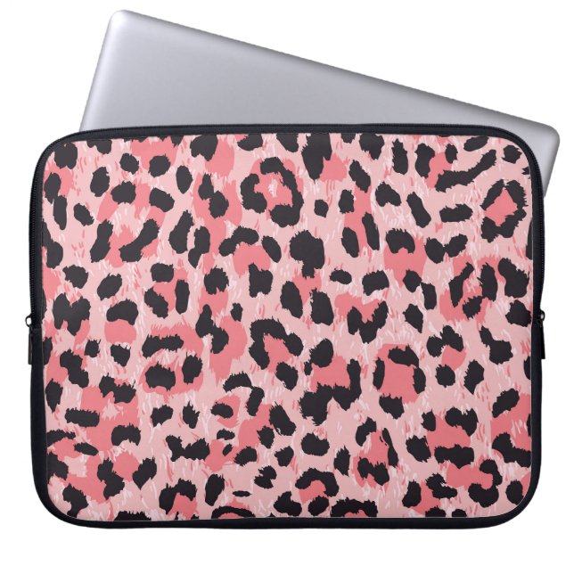 Capa Para Notebook Pele-leopardo: textura perfeita da safra (Frente)