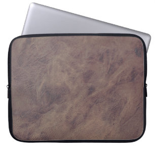 Capa Para Notebook Pele russa Masculina de Couro Castanho