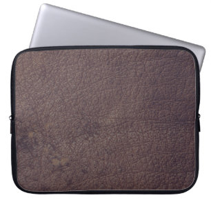 Capa Para Notebook Pele russa Masculina de Couro Castanho