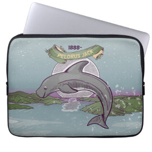 Capa Para Notebook Pelorus Jack Dolphin Nova Zelândia