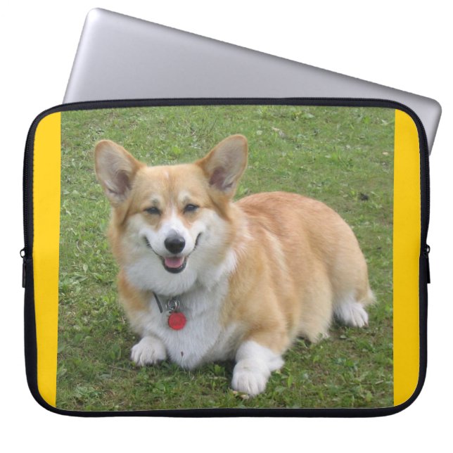 Capa Para Notebook Pembroke Welsh Corgi, Laptop (Frente)