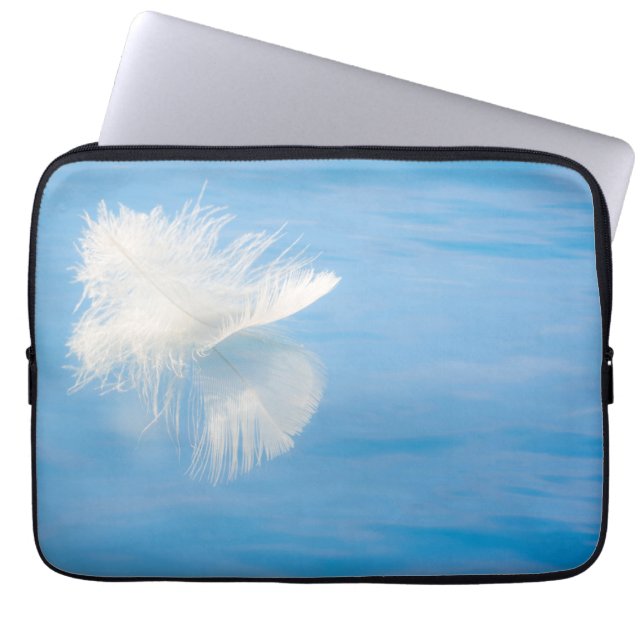 Capa Para Notebook Pena Branca Reflete na Água | Seabeck, WA (Frente)
