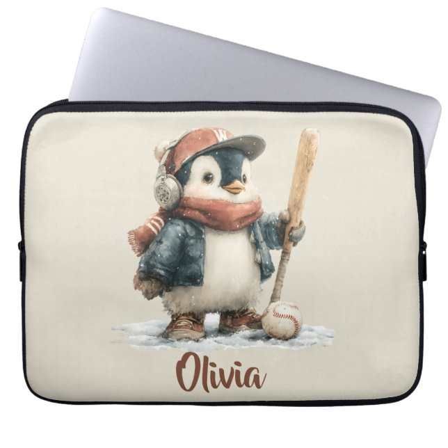 Capa Para Notebook Pengim de Inverno Personalizado para Crianças de S (Frente)