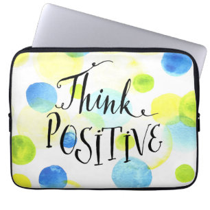 Capa Para Notebook Pense positivo