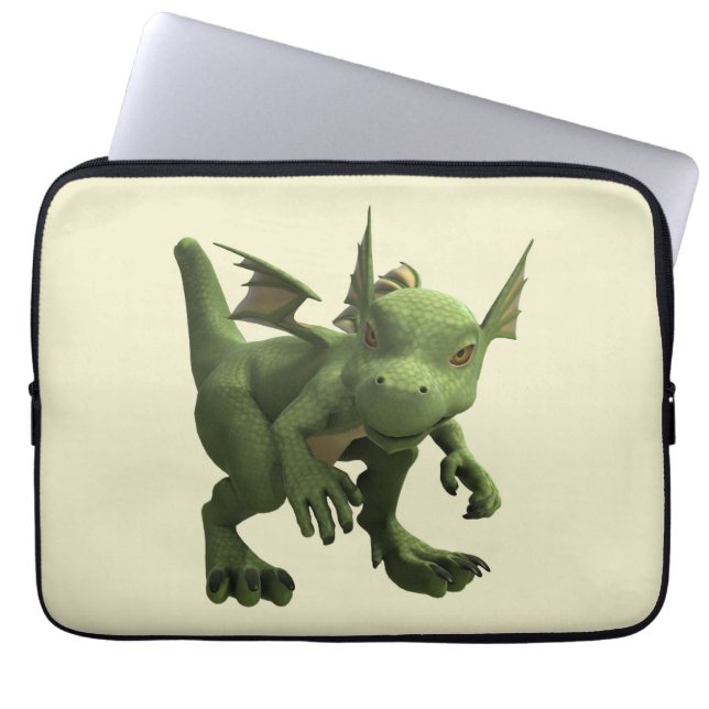 Capa Para Notebook Pequeno Dragão (Frente)