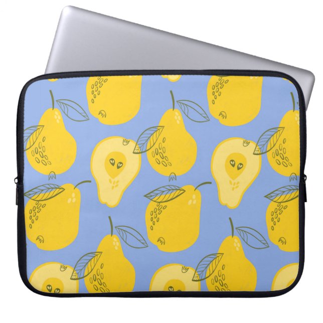 Capa Para Notebook Percorre um padrão sem costura (Frente)