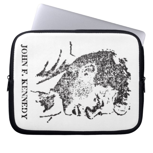 Capa Para Notebook perfil 1963 de John F. Kennedy (Frente)