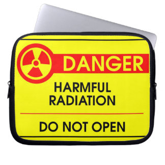 Capa Para Notebook Perigo da radiação prejudicial
