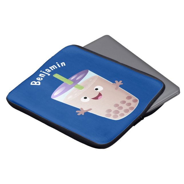 Capa Para Notebook Personagem de desenho animado de bobina de chá de  (Frente Topo)