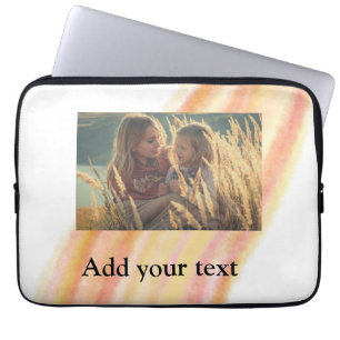 Capa Para Notebook personalizado adicione sua foto natal água persona