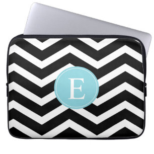 Capa Para Notebook Personalizado de Divisa Azul Preta